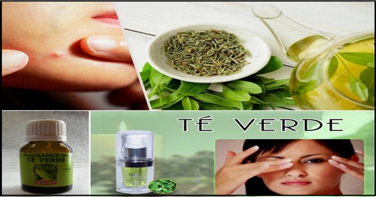 aceite de te verde para la cara